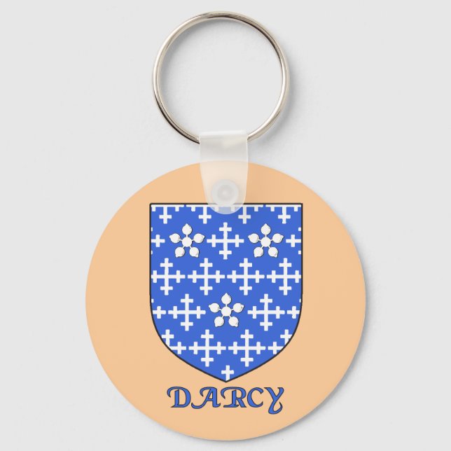Darcy Family Shield Schlüsselanhänger (Vorderseite)