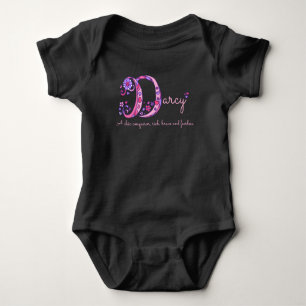 Darcy Girls nennen dekorative Brunnenmeinung Baby Strampler