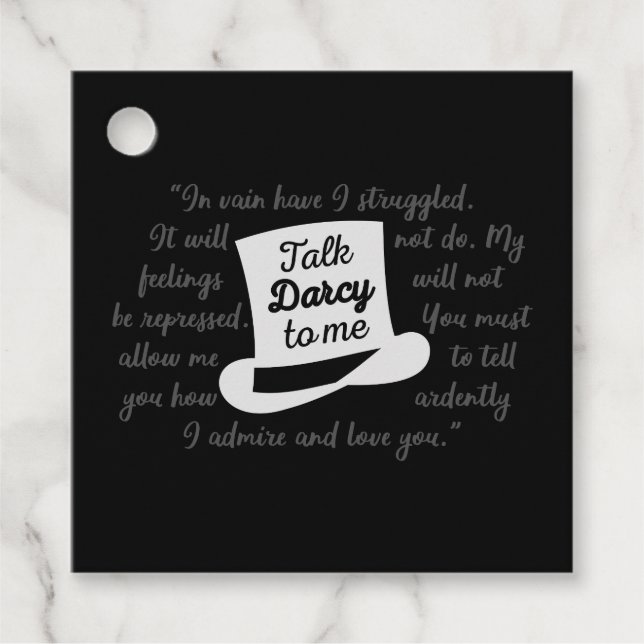 Darcy II Geschenkanhänger (Vorderseite)