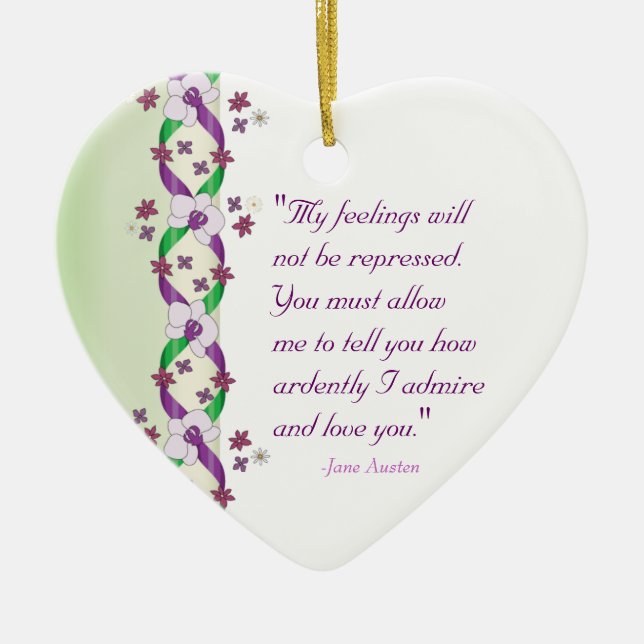 Darcy Quote kundenspezifische Ornamente (Vorne)