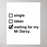 Darcy Single Taken Gewartet für Darcy Jane Auste