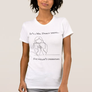 Darcy T - Shirt, Jane Austen Fan, lustiges Geschen T-Shirt