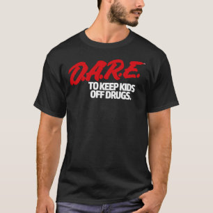 Dare Shirt - D.A.R.E. (Dare) Vintage 90&x27; Logo