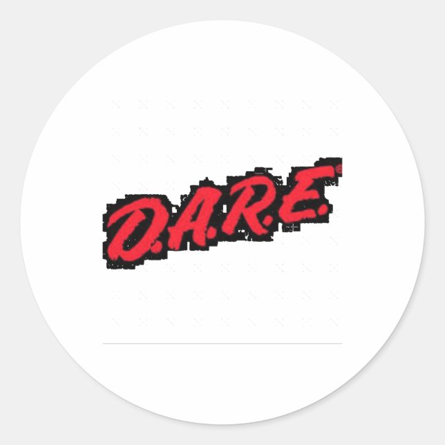 Dare Sticker (Vorderseite)