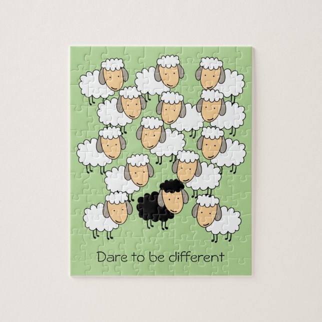Dare to be Different Black Sheep (Vertikal)
