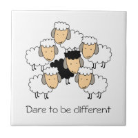 Dare to be Different Black Sheep