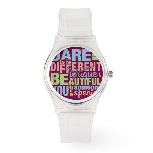Dare to be Different custom watches Armbanduhr (Vorderseite)