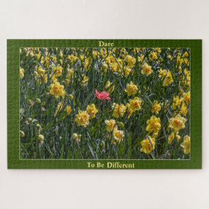 Dare to be Different Daffodils Jigsaw Puzzle