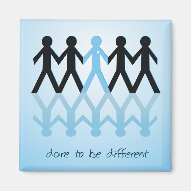 Dare to be Different Magnet (Vorne)