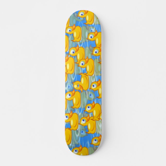Dare to be Different Niedlich Rubber Enten Skateboard (Vorne)