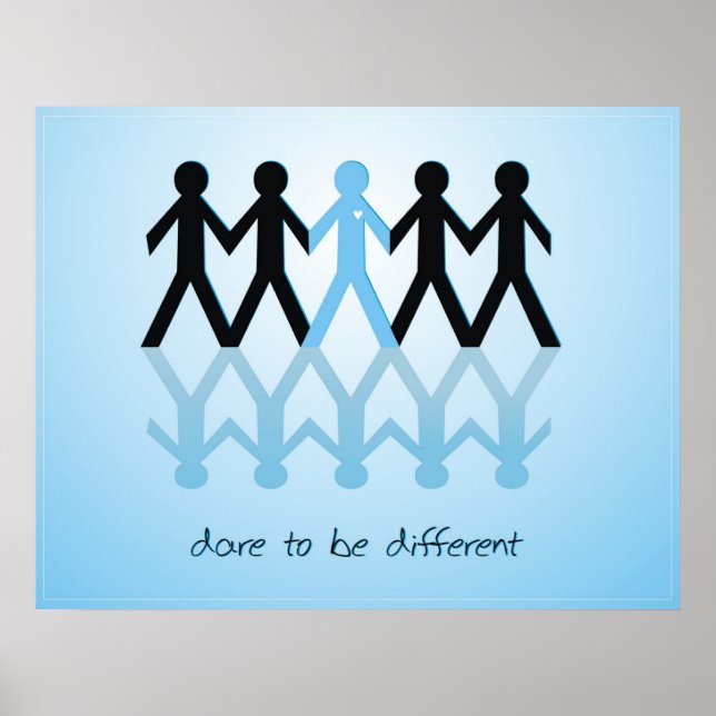 Dare to be Different Poster (Vorne)