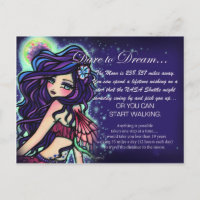 "Dare to Dream" Inspiration Fantasy Faidies Art