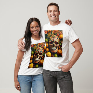 "Dare to Wear" Schädel auf den Obst-T - Shirt