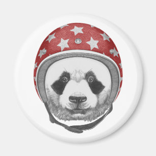 Daredevil Panda Magnet