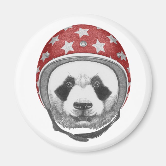 Daredevil Panda Magnet (Vorne)
