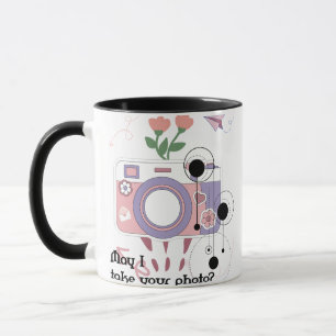 Darf ich dein Foto nehmen? Tasse