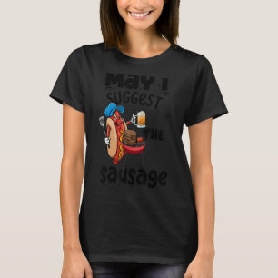 Darf ich die Wurst Frauen Feinschmecker Wurst Lov T-Shirt
