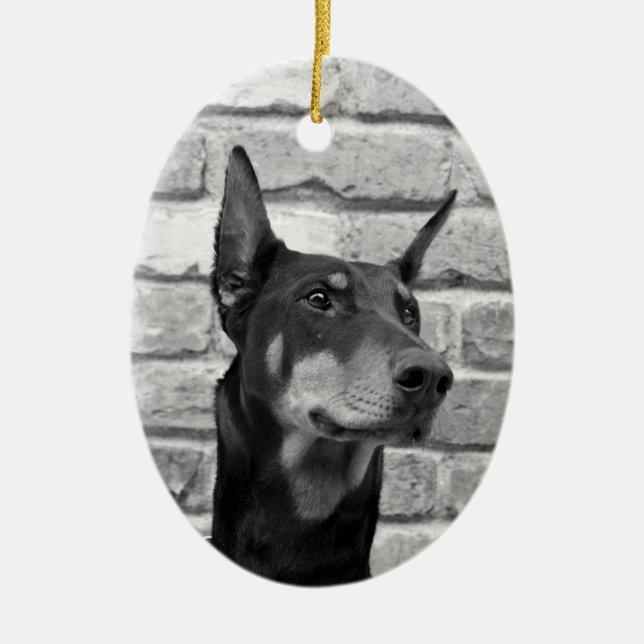 Darf ich dir das Gesicht geben? Keramik Ornament (Vorne)