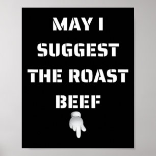 Darf ich Ihnen das Riffriff vorschlagen? Poster