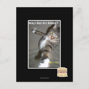 Darf ich tanzen? postkarte