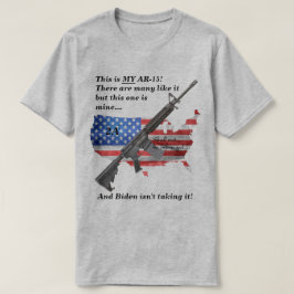 Darf nicht unter amerikanischer Flagge meine AR15 T-Shirt