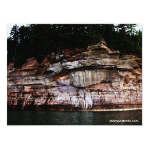 Dargestellte Felsen 5 Fotodruck
