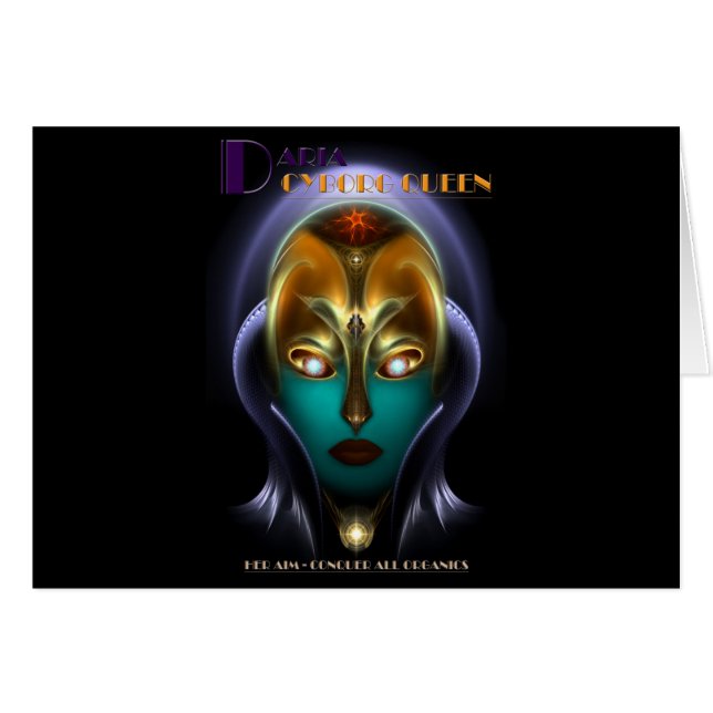 Daria Cyborg Queen (Devant horizontal)