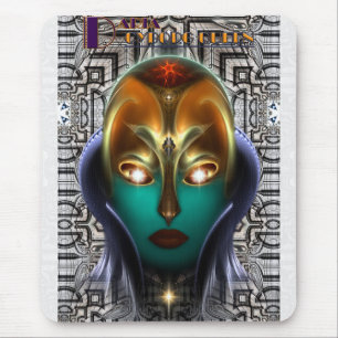 Daria Cyborg Queen Tech Mousepad