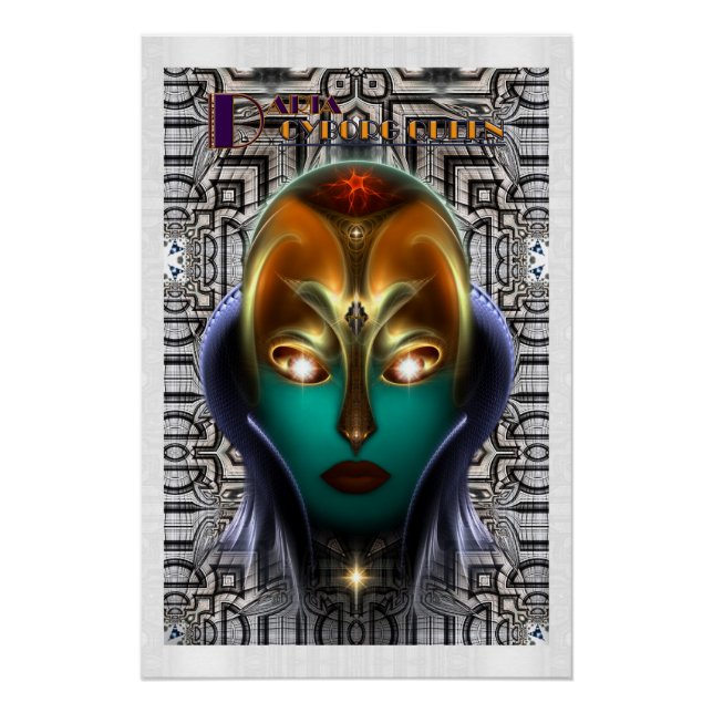 Daria Cyborg Queen Tech Perfect Poster (Vorderseite)
