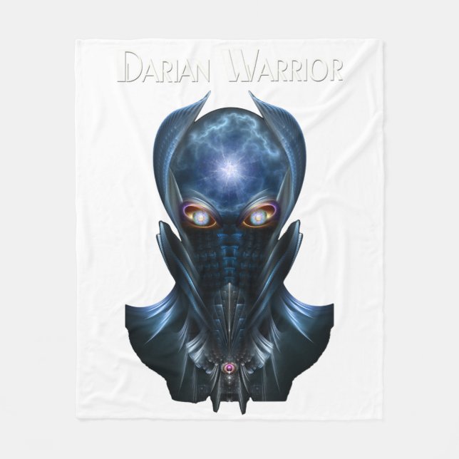 Darian Krieger-Fleece-Decke Fleecedecke (Vorderseite)