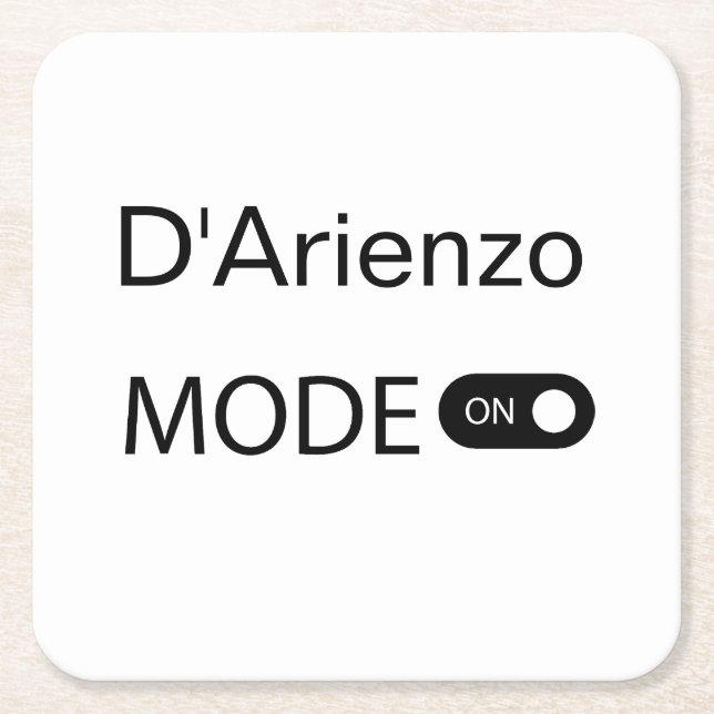 D'Arienzo-Modus lustig Tanguero Tango Tänzer Milon Rechteckiger Pappuntersetzer (Vorderseite)