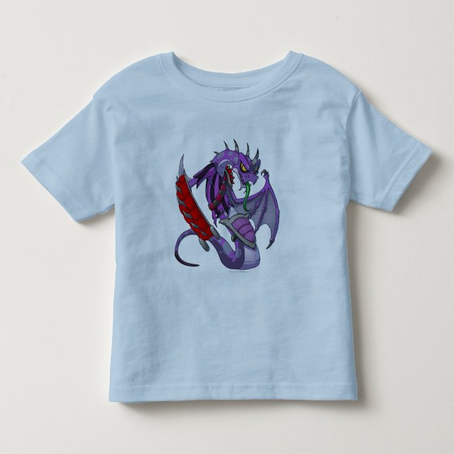 Darigan Zitadellen-Team-Kapitän 2 Kleinkind T-shirt (Vorderseite)