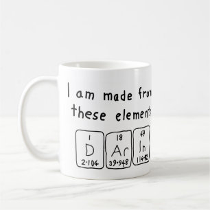 Darin periodische Tasse des Tabellennamens