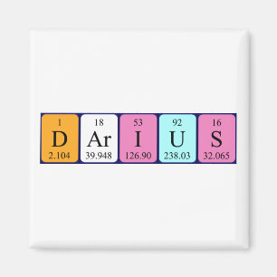 Darius Periodenmagnet Magnet