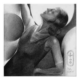 Darja Collin sous la Lune – Danseuse Art Déco
