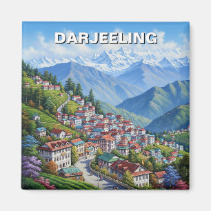 Darjeeling Indien Magnet