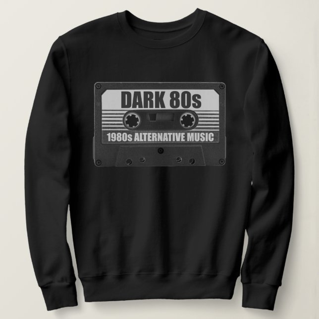 DARK 80er Cassette Tape Sweatshirt (Design vorne)