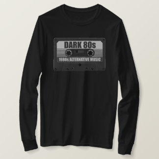 DARK 80er Kassette Langarm T-Shirt