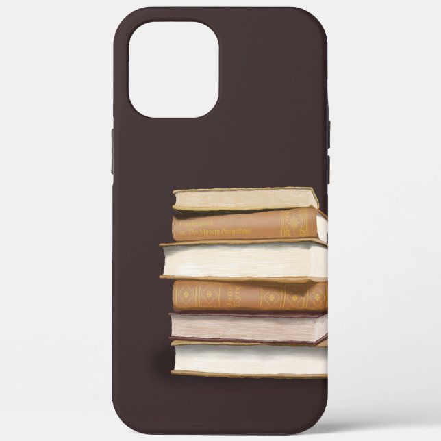 Dark Academia Antique Books Case-Mate iPhone Hülle (Rückseite)