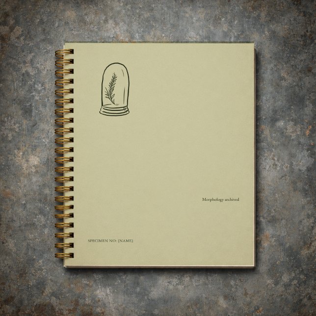 Dark Academia Botany Garden Reader Gift Planer (Von Creator hochgeladen)