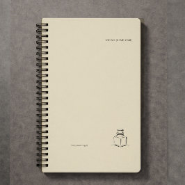 Dark Academia – ink pot Art | Introvert Gift Book Planer