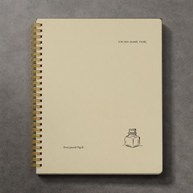 Dark Academia – ink pot Art | Introvert Gift Book  Planer (Von Creator hochgeladen)