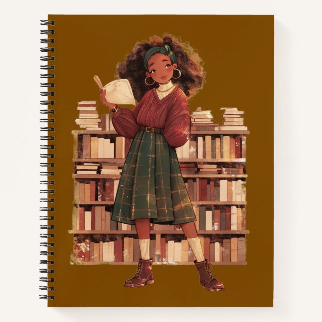 Dark Academia Writers Notizbuch (Vorderseite)