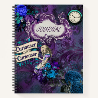 Dark Alice Journal-Notebook Notizbuch