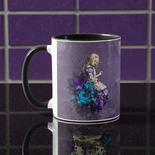 Dark Alice Rustic Deep Purple Tasse (Von Creator hochgeladen)