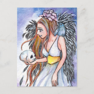 Dark Angel Feiertagspostkarte
