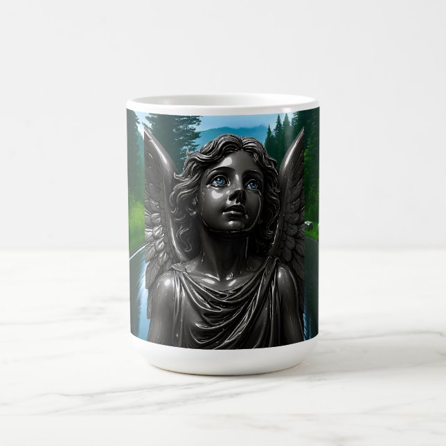 Dark Angel Gothic Gift Kaffeetasse (Mittel)