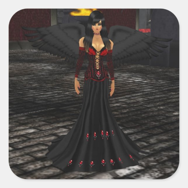 Dark Angel Stickers (Vorderseite)