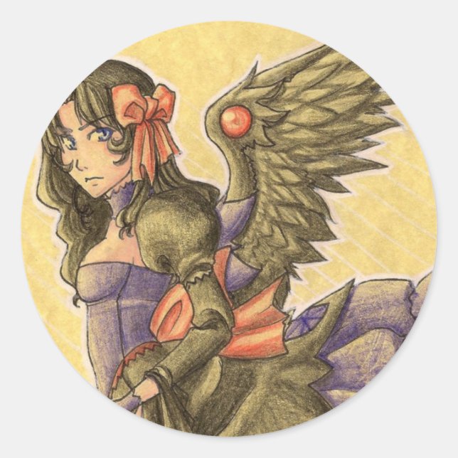 Dark Angel Stickers (Vorderseite)