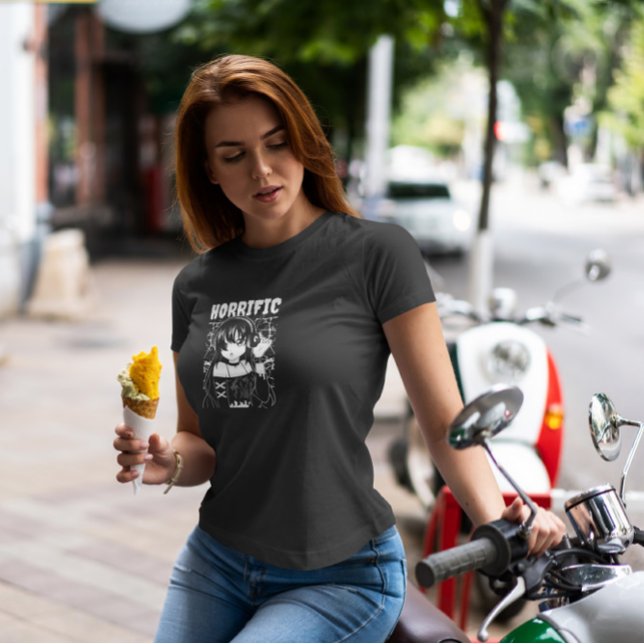 Dark Anime Girl T-Shirt (Von Creator hochgeladen)